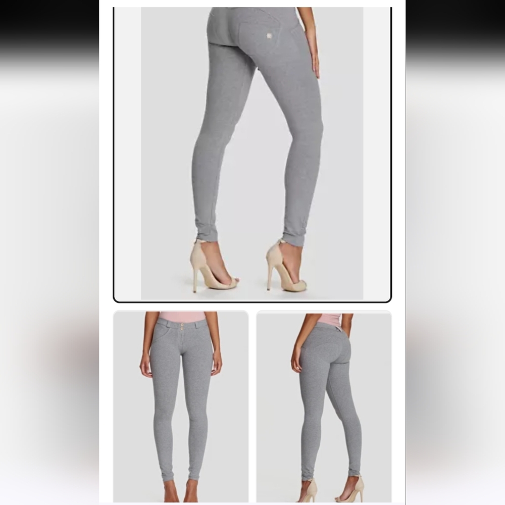FREDDY  Booty Lifting WR UP Grey Stretch Pants . Size Small/4
